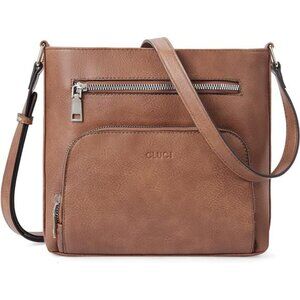 Crossbody Purse for Women Multi Pockets Bag Vegan Leather Small Shoulder Purse